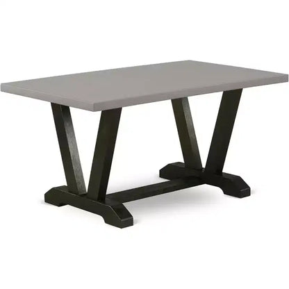 HomeStock V-Style 36X60 in Dining Table