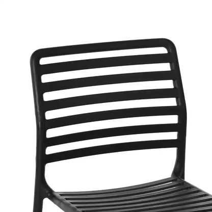 WestinTrends Playa 7-Piece Metal Rectangular Patio Dining Table Set With Stackable Plastic Dining Chairs For 6