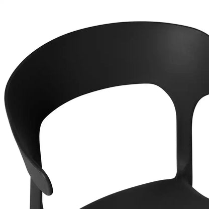 WestinTrends Playa Ensemble de 7 pièces table de salle à manger rectangulaire en métal pour extérieur avec 6 chaises de salle à manger en plastique empilables