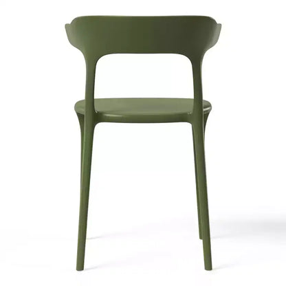 WestinTrends Playa Ensemble de 7 pièces table de salle à manger rectangulaire en métal pour extérieur avec 6 chaises de salle à manger en plastique empilables