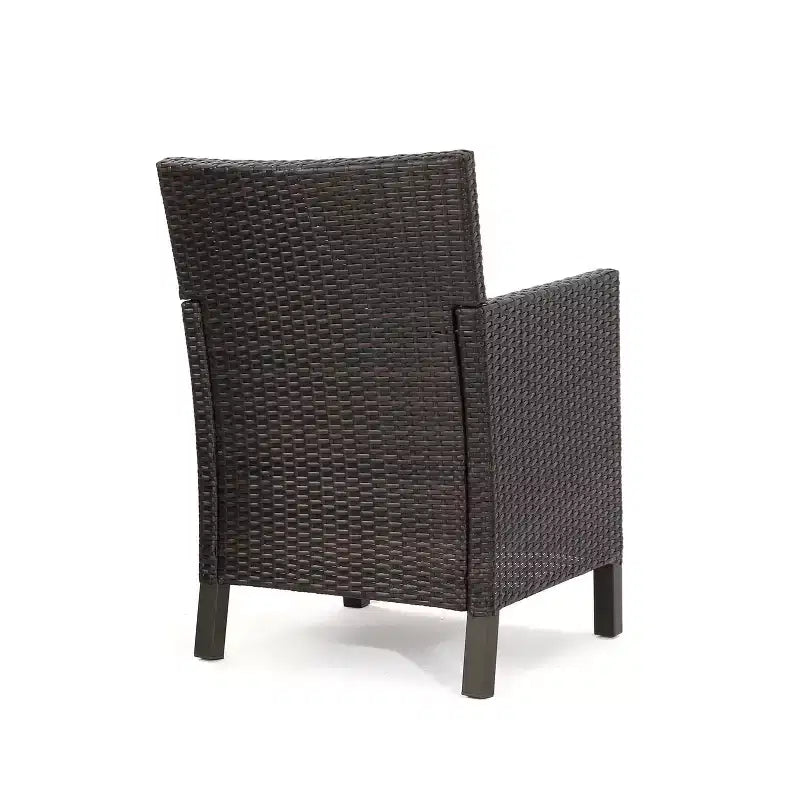 Christopher Knight Home Otto Outdoor Wicker and Acacia Wood 7 Piece Dining Set with Cushion