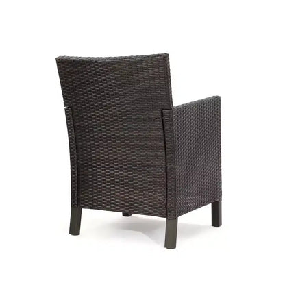 Christopher Knight Home Otto Outdoor Wicker and Acacia Wood 7 Piece Dining Set with Cushion
