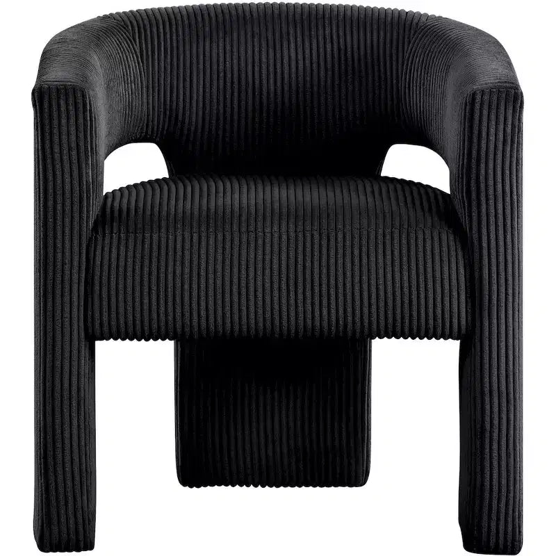Meridian Furniture,Riz Corduroy Fabric Accent/Dining Chair