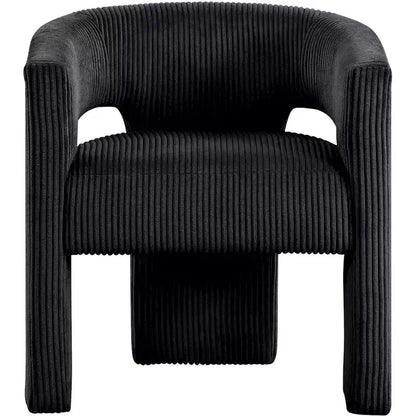 Meridian Furniture,Riz Corduroy Fabric Accent/Dining Chair