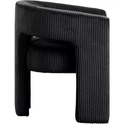 Meridian Furniture,Riz Corduroy Fabric Accent/Dining Chair