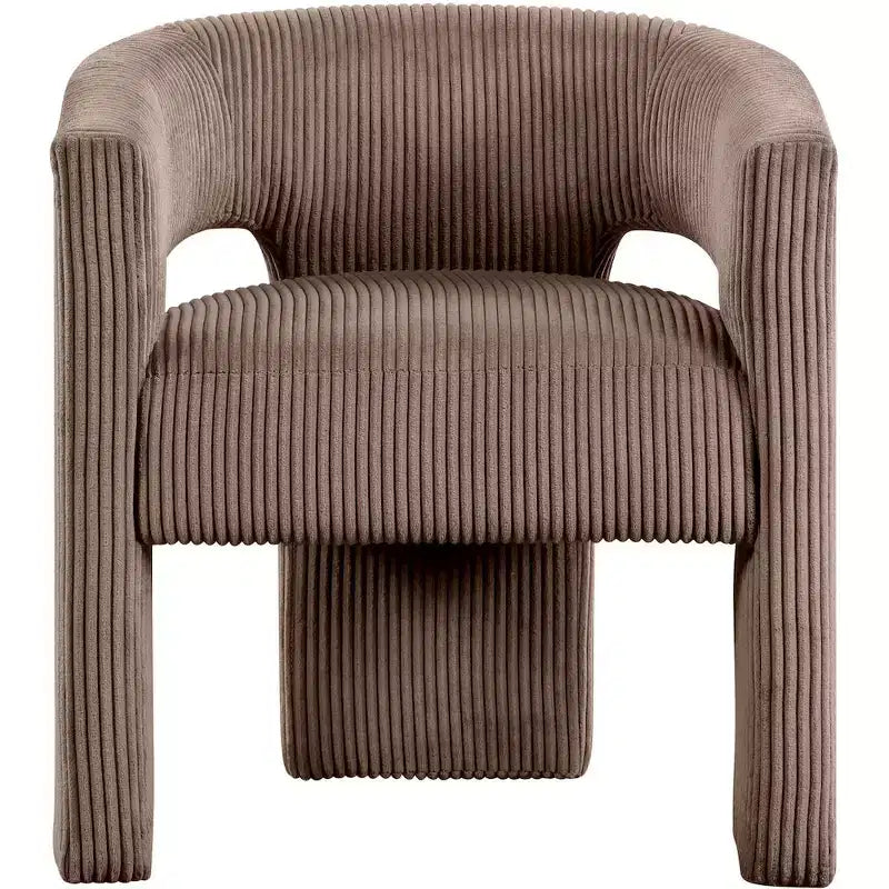 Meridian Furniture,Riz Corduroy Fabric Accent/Dining Chair