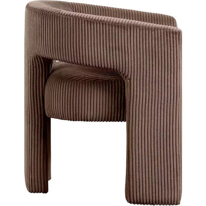 Meridian Furniture,Riz Corduroy Fabric Accent/Dining Chair