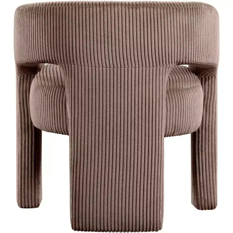 Meridian Furniture,Riz Corduroy Fabric Accent/Dining Chair