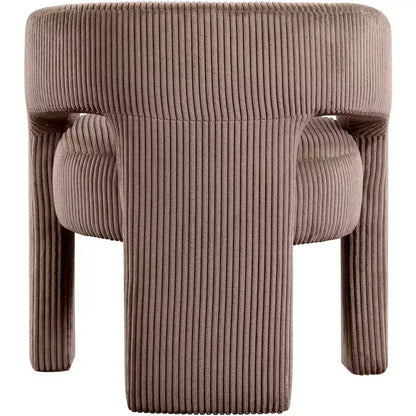 Meridian Furniture,Riz Corduroy Fabric Accent/Dining Chair