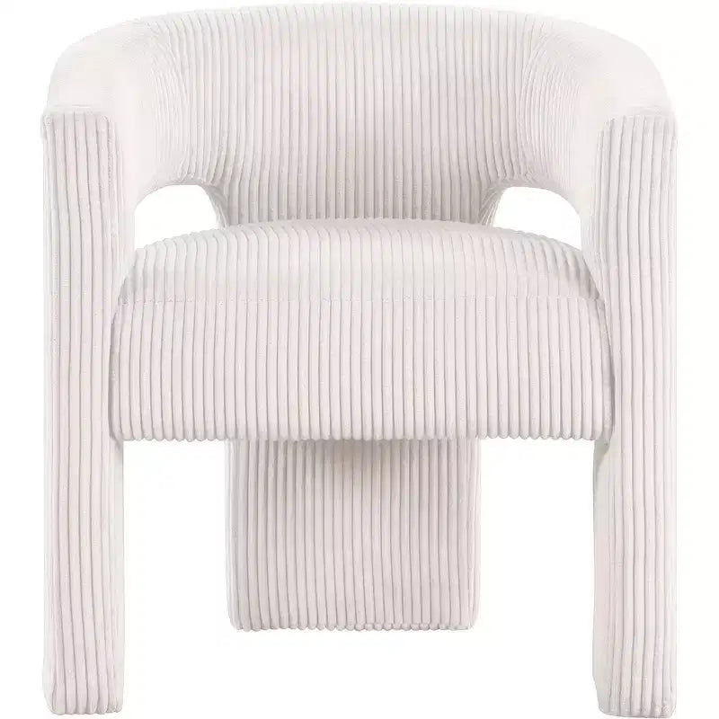 Meridian Furniture,Riz Corduroy Fabric Accent/Dining Chair