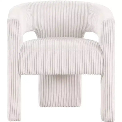 Meridian Furniture,Riz Corduroy Fabric Accent/Dining Chair