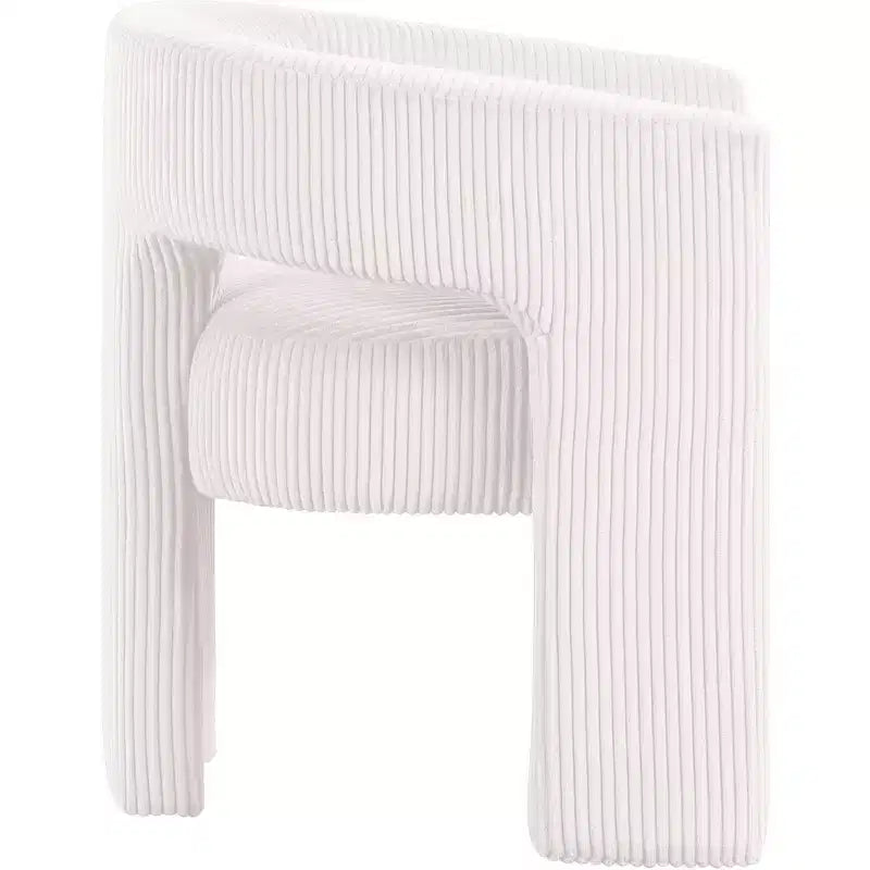 Meridian Furniture,Riz Corduroy Fabric Accent/Dining Chair