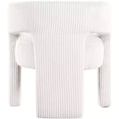 Meridian Furniture,Riz Corduroy Fabric Accent/Dining Chair