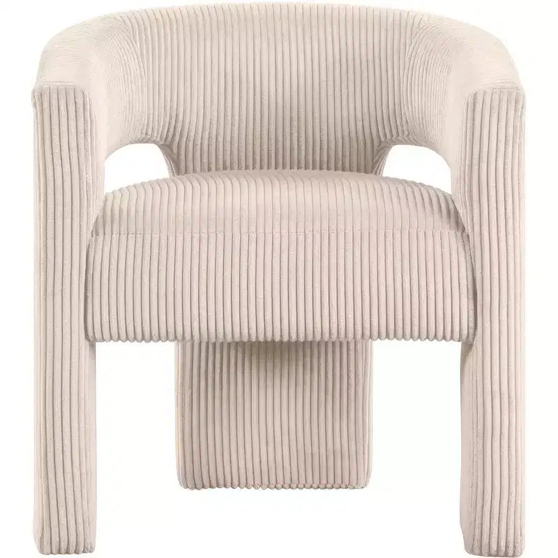 Meridian Furniture,Riz Corduroy Fabric Accent/Dining Chair