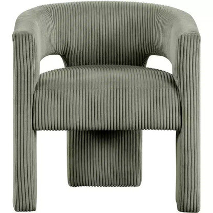 Meridian Furniture,Riz Corduroy Fabric Accent/Dining Chair