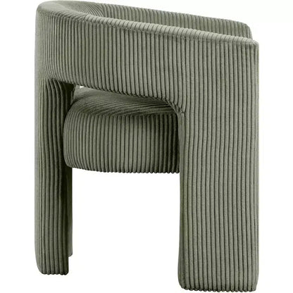 Meridian Furniture,Riz Corduroy Fabric Accent/Dining Chair