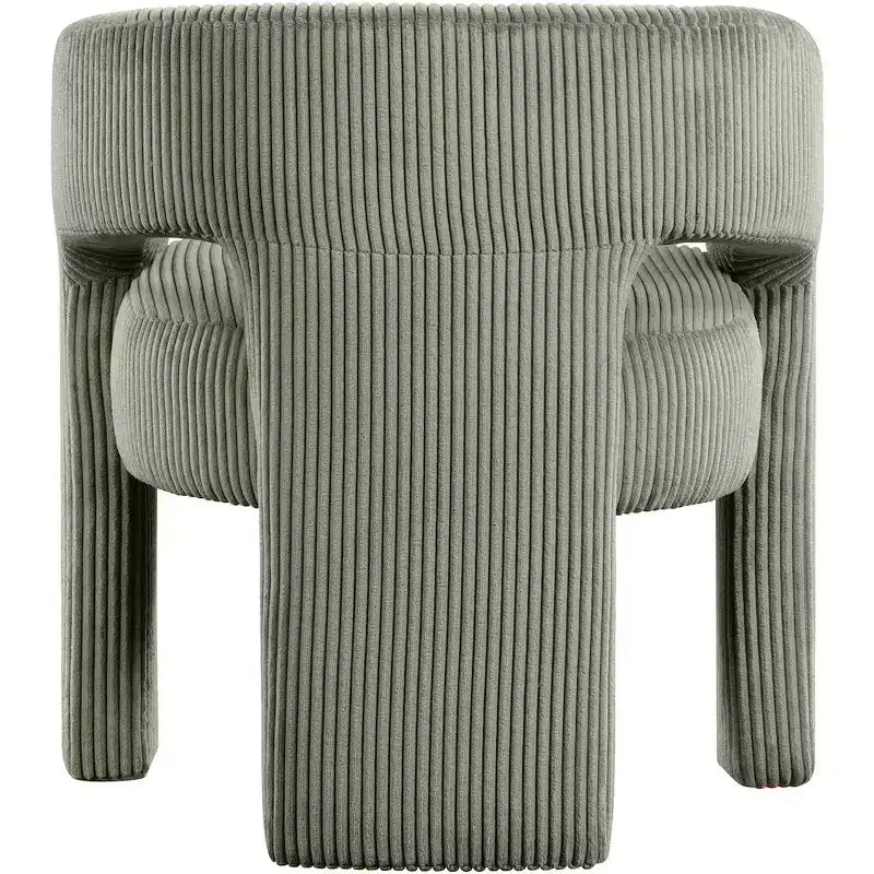Meridian Furniture,Riz Corduroy Fabric Accent/Dining Chair