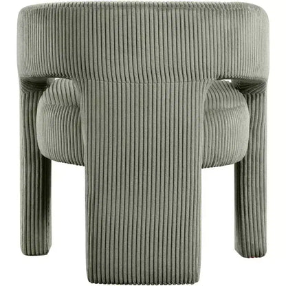 Meridian Furniture,Riz Corduroy Fabric Accent/Dining Chair