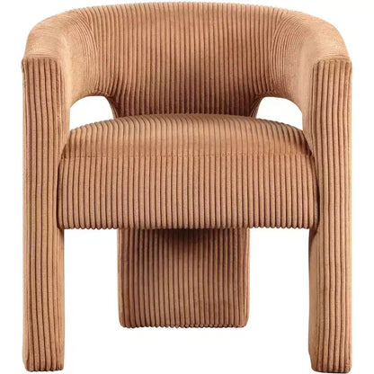 Meridian Furniture,Riz Corduroy Fabric Accent/Dining Chair