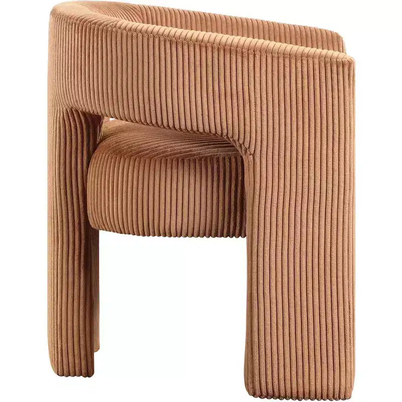 Meridian Furniture,Riz Corduroy Fabric Accent/Dining Chair