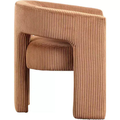 Meridian Furniture,Riz Corduroy Fabric Accent/Dining Chair