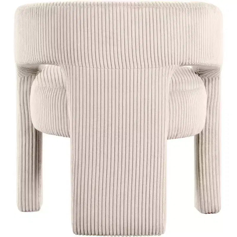 Meridian Furniture,Riz Corduroy Fabric Accent/Dining Chair