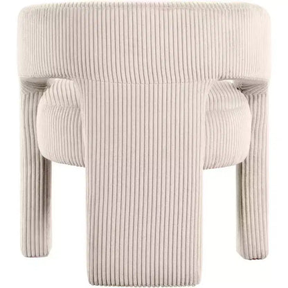 Meridian Furniture,Riz Corduroy Fabric Accent/Dining Chair