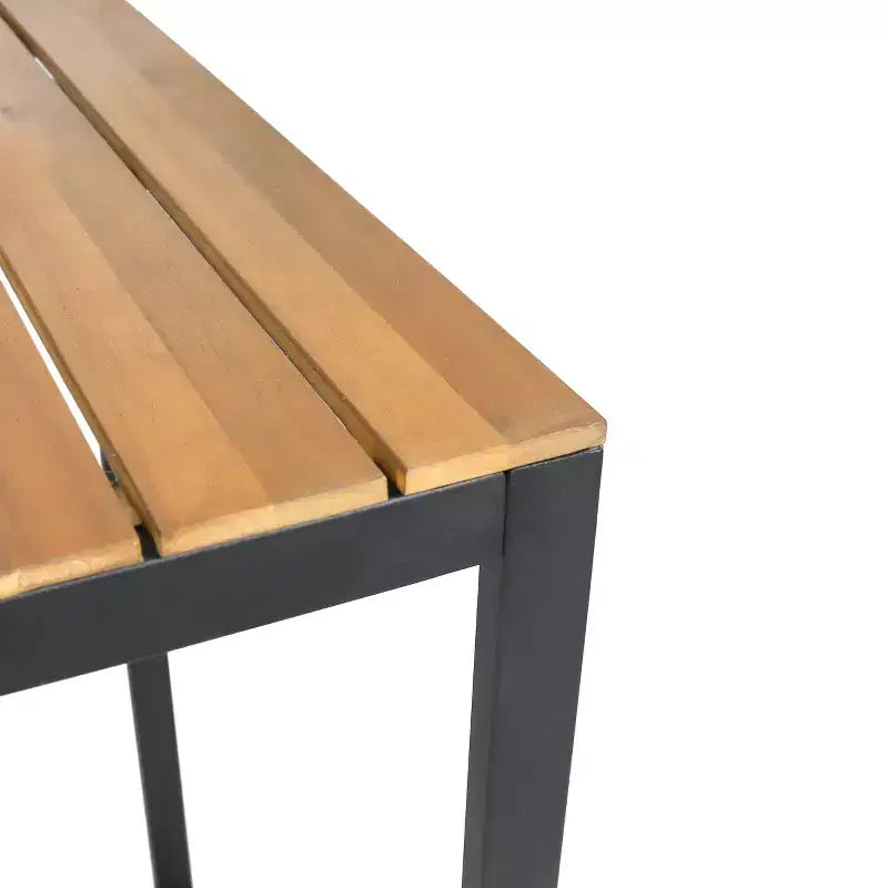 Christopher Knight Home Elkhart Outdoor Modern Industrial Acacia Wood 5 Piece Bar Set