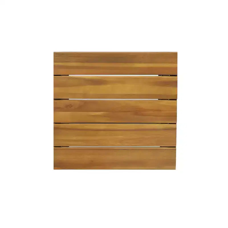 Christopher Knight Home Elkhart Outdoor Modern Industrial Acacia Wood 5 Piece Bar Set