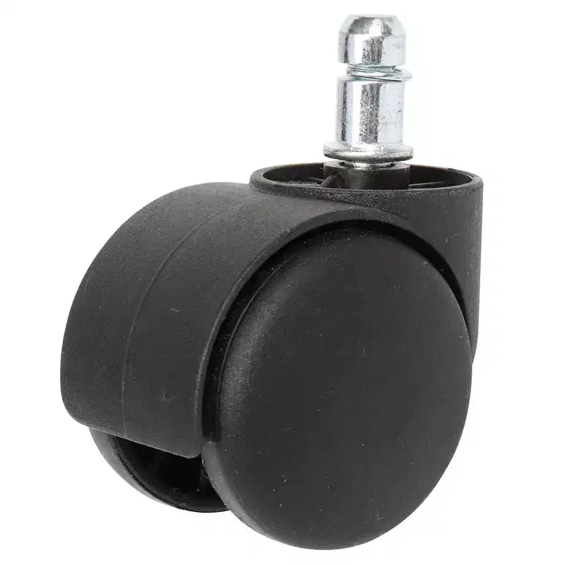 Black Height Adjustable Saddle Stool Rolling Bar Stool Salon Chair, Workshop Home Office Use
