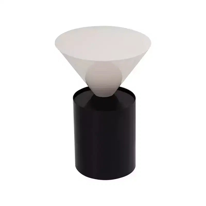 Meridian Furniture,Damon White End Table