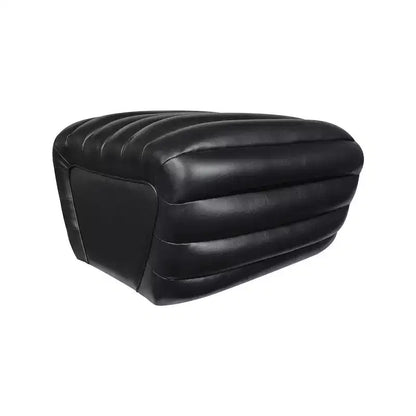 Pouf Meridian Furniture, modèle Vega en similicuir