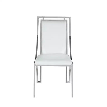 Chintaly Imports, Chaise d'appoint contemporaine à cadre ouvert - Lot de 2