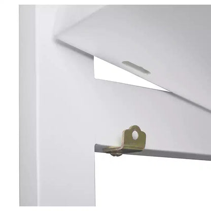 Regency,Flip Flop 34 High Corner Folding Bookcase- White