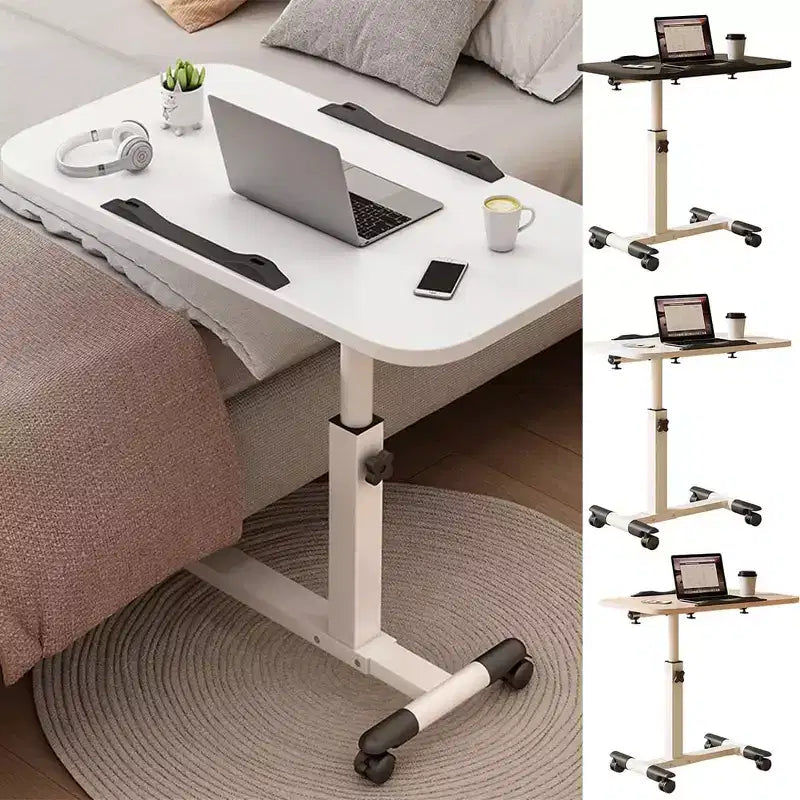 Table d'appoint TROPOW avec roulettes, table pour ordinateur portable, réglable en hauteur, table pour ordinateur, table pour PC