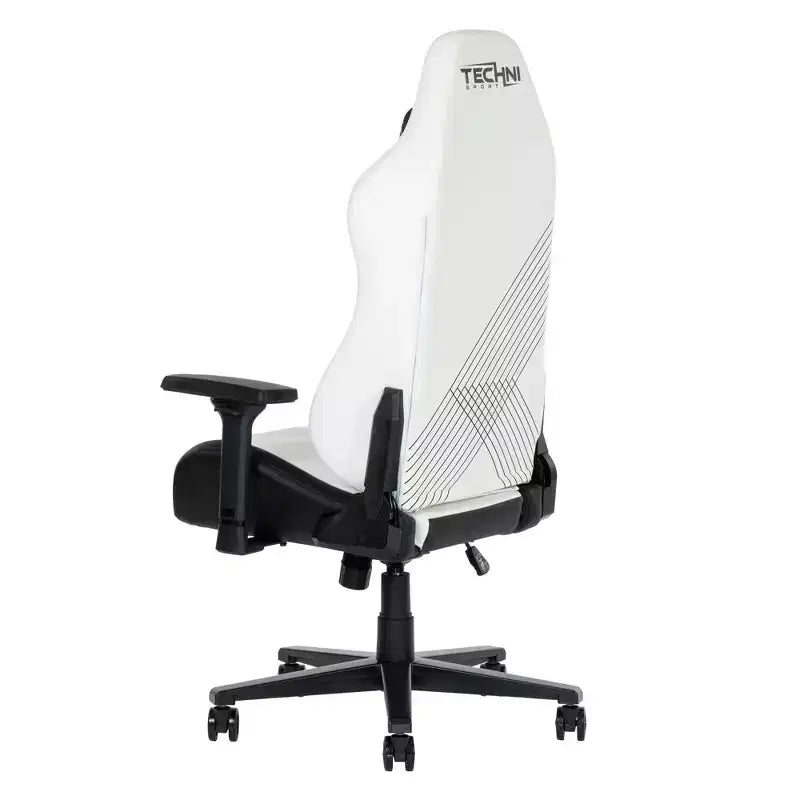 Chaise de jeu Techni Sport RTA-TS68C-WHT Comfort Edge, blanche