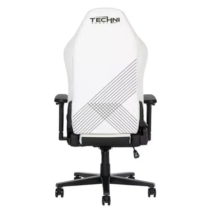 Chaise de jeu Techni Sport RTA-TS68C-WHT Comfort Edge, blanche