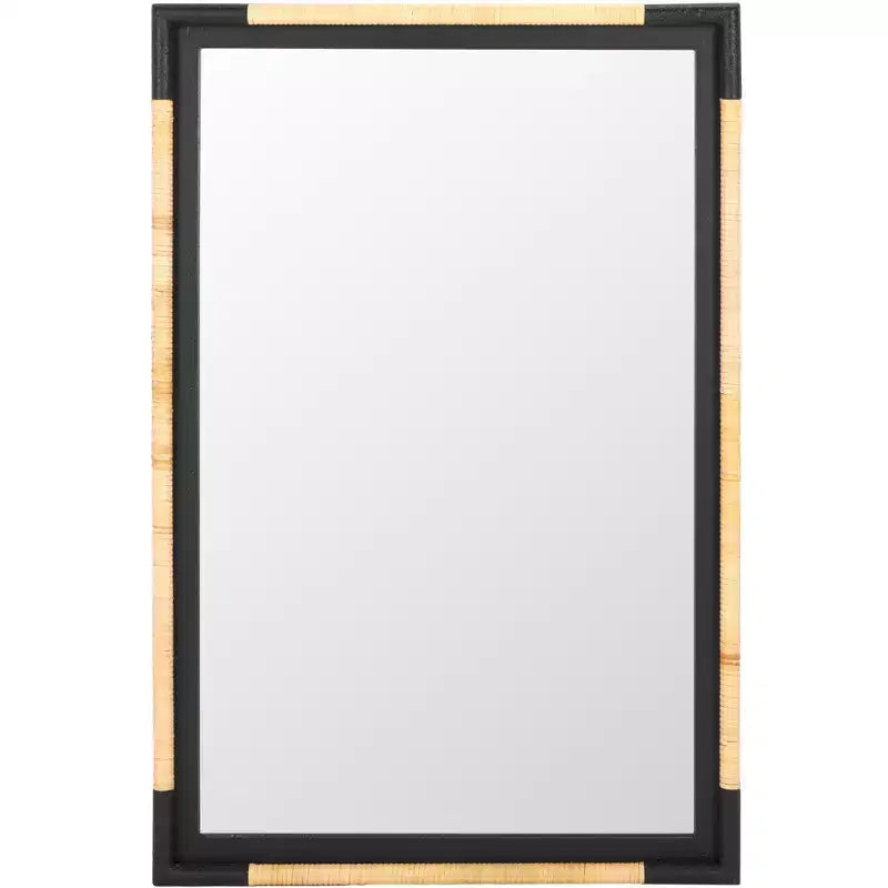 Renah Mirror - 23.6 x 36.02 - MRR9016 - Natural/Black - Safavieh