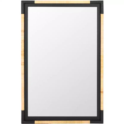 Renah Mirror - 23.6 x 36.02 - MRR9016 - Natural/Black - Safavieh