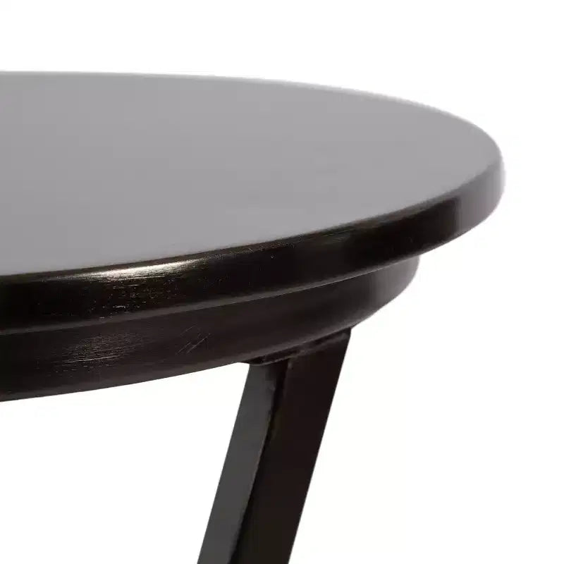 Kate and Laurel Aja Round Metal Side Table