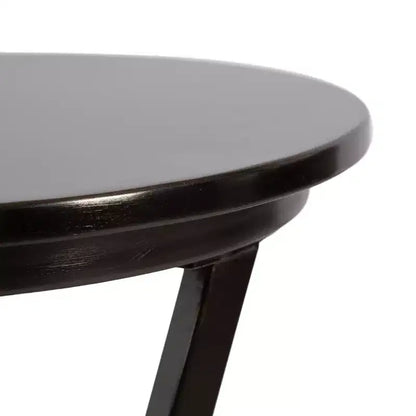 Kate and Laurel Aja Round Metal Side Table