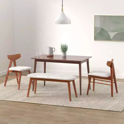 FDW Dining Table Kitchen Table 47 Dining Room Table Small Kitchen Table for Small Spaces Table Modern Home Furniture Dinner Table Rectangular