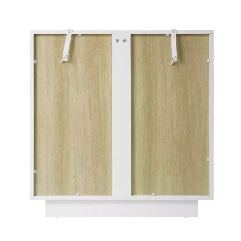 Meuble de rangement moderne Veatch de GDFStudio avec portes en acrylique et étagère réglable
