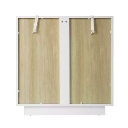 Meuble de rangement moderne Veatch de GDFStudio avec portes en acrylique et étagère réglable
