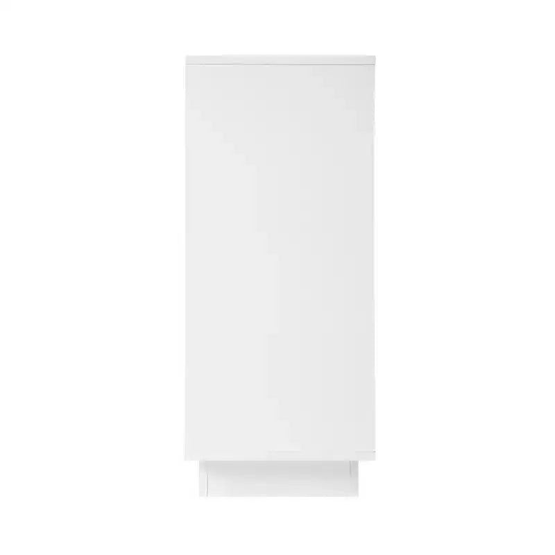 Meuble de rangement moderne Veatch de GDFStudio avec portes en acrylique et étagère réglable