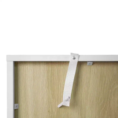 Meuble de rangement moderne Veatch de GDFStudio avec portes en acrylique et étagère réglable