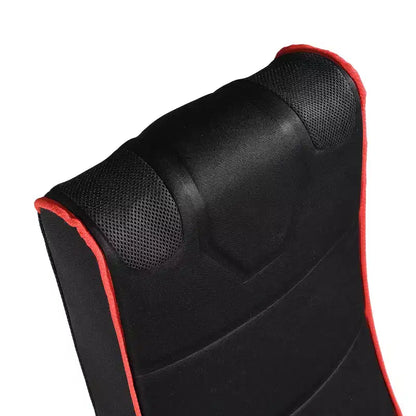 Chaise de jeu pliable GDFStudio Claudia Bluetooth avec haut-parleurs intégrés