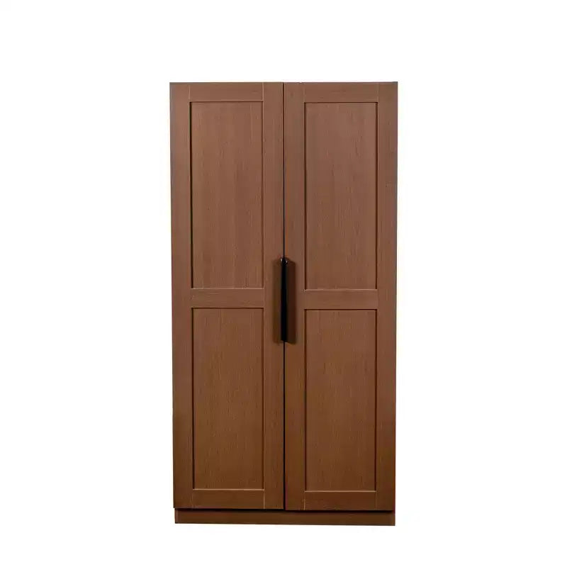 GDFStudio Helene Armoire de Cuisine Haute et Moderne de 160 cm avec 2 Portes et Étagères