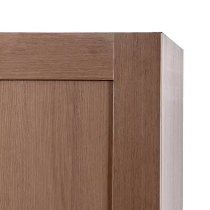 GDFStudio Helene Armoire de Cuisine Haute et Moderne de 160 cm avec 2 Portes et Étagères