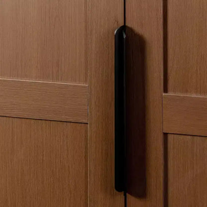 GDFStudio Helene Armoire de Cuisine Haute et Moderne de 160 cm avec 2 Portes et Étagères